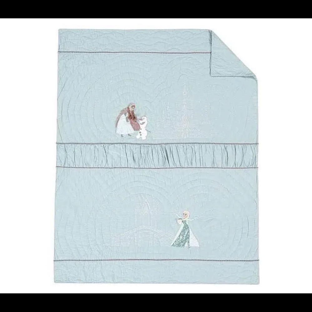 Pottery Barn Frozen Quilt